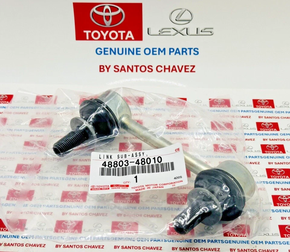 Subconjunto de link estabilizador traseiro Highlander&Lexus mão esquerda PEÇA ORIGINAL DO FABRICANTE - Imagem 3 de 4