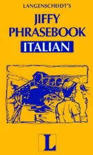 Jiffy Phrasebook Italian - Paperback By Langenscheidt - VERY GOOD