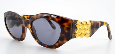 GIANNI VERSACE Sunglasses Vintage MEDUSA 90er Hip Hop Mod. 420/D COL 279  Etui