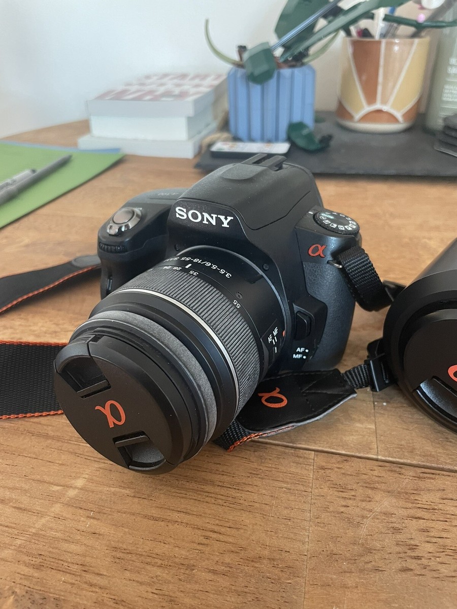 Camera Alpha 390 Sony Alpha DSLR-A390 Digital SLR Camera Black