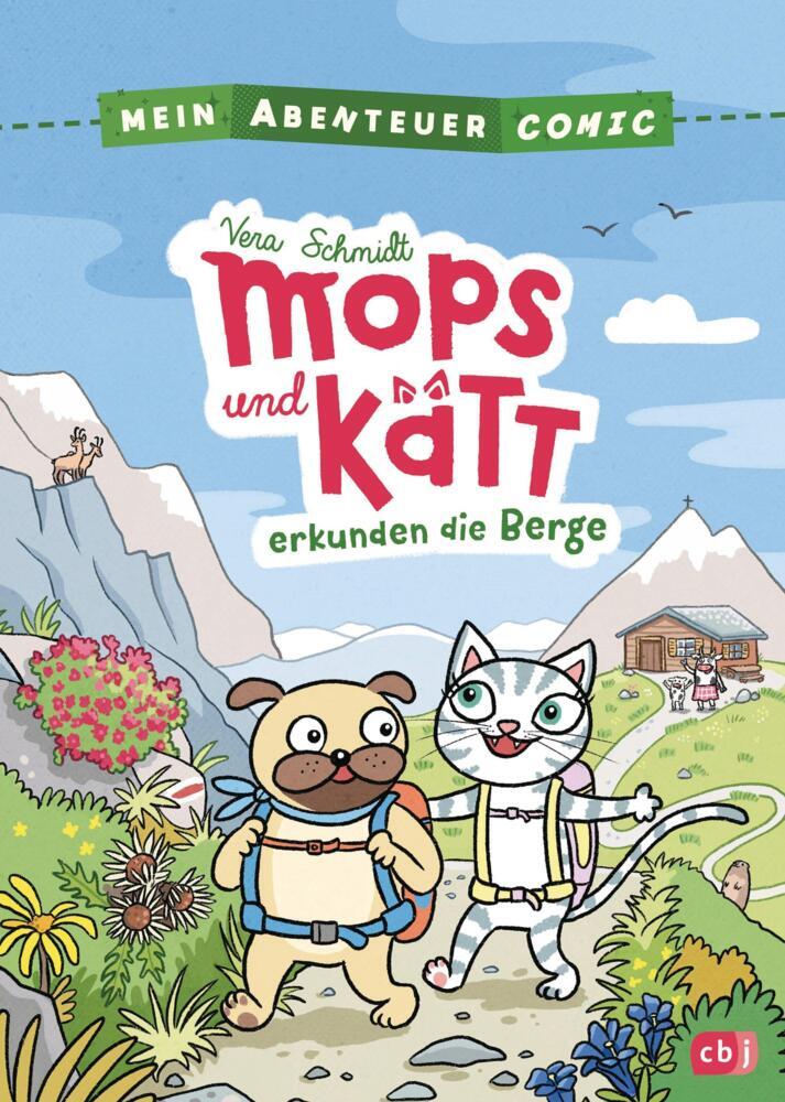 Thumbnail - Mein Abenteuercomic - Mops Und Kätt Erkunden Die Berge - Vera Schmidt