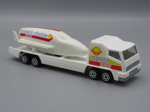 Camion Majorette Super Maxi Space 2001 – Renault Premium, Rouge Et Noir, En Boîte (état Neuf)