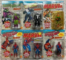 Marvel SUPERHÉROES Toy Biz elige de Spider-Man Doc Ock Venom Torch Invisible G