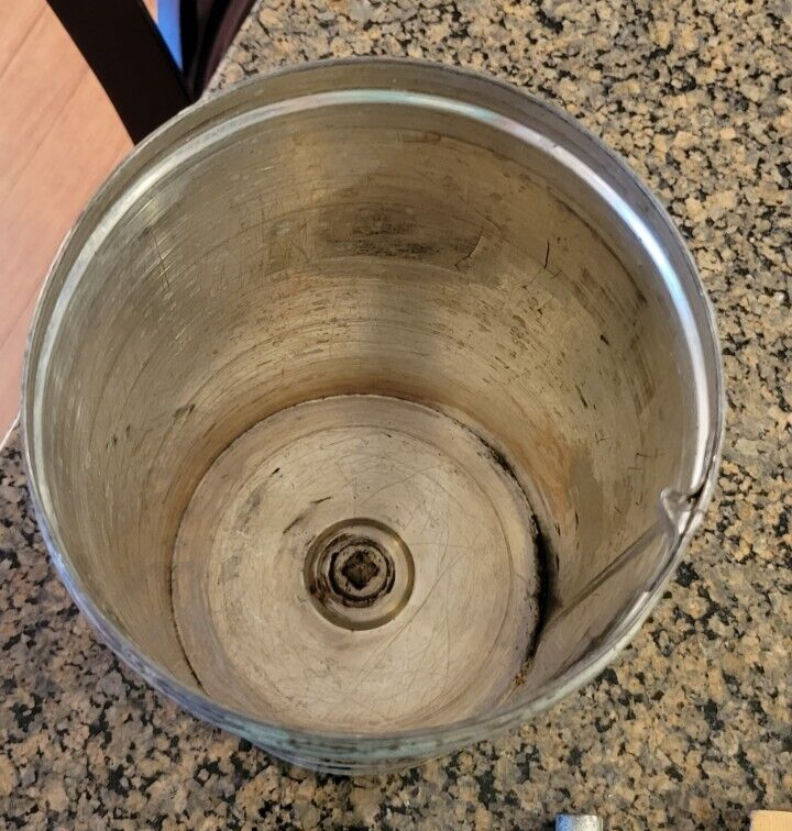 White Mountain Vintage Ice Cream Freezer 4XG Canister With Lid