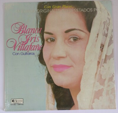 Blanca Iris Villafane 15 Exitos Originales ANSONIA ASTV-2002 SEALED LP #3286