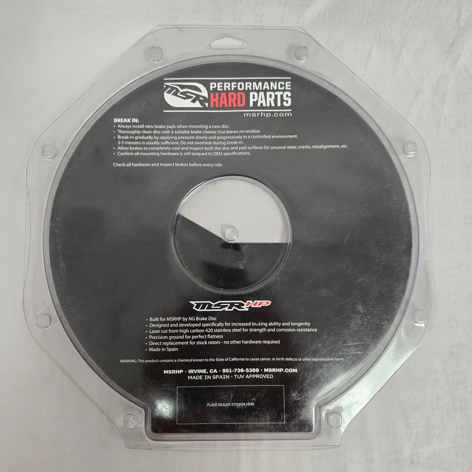 MSR 4TWENTY BRAKE DISC ROTOR FRONT KTM/HUSABERG/HUSQVARNA/BETA/GAS-GAS (34-2619) Foto 2 de 2