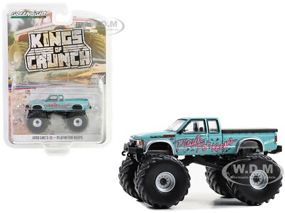 1990 GMC S-15 MONSTER TRUCK PLAYIN' FOR KEEPS 1/64 DIECAST BY GREENLIGHT 49140 E