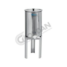 Maturatore da 50 kg (35L) in acciaio inox con scarico frontale, rubinetto in p