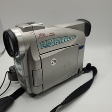 Canon ZR20 Mini DV Camcorder For Parts Only READ
