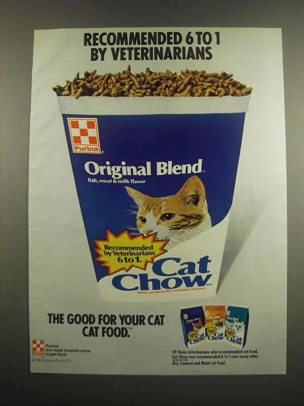 Cat clearance chow commercial