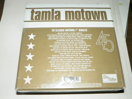 VARIOUS – Tamla Motown 45 2004 UK Ltd. #'d 20 x 7" Box Set-SEALED - Picture 2 of 4