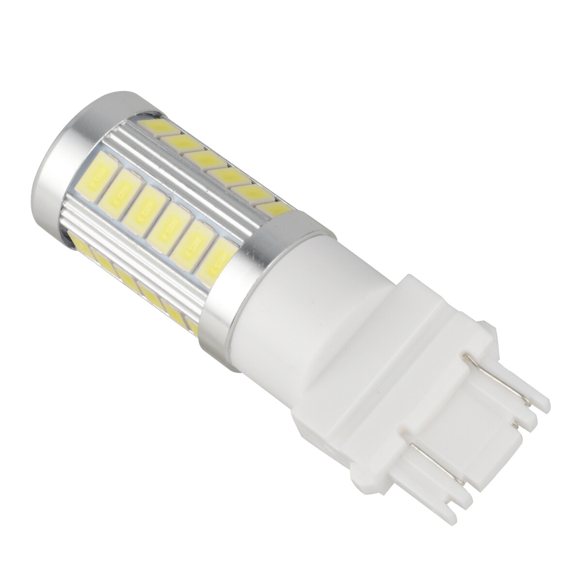 Feh&eacute;r - 4db Feh&eacute;r 3157 3457 3057 Jel 33SMD H&aacute;ts&oacute; H&aacute;ts&oacute; H&aacute;ts&oacute; H&aacute;ts&oacute; Fordulat&uacute; LED Izz&oacute;