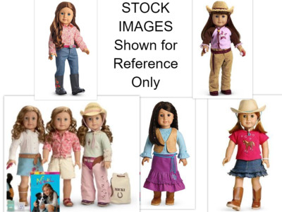AMERICAN GIRL WESTERN RIDING OUTFIT COMPLETERS: Pants Shirts Boots etc.