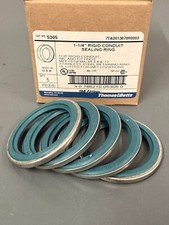 BOX OF 5 Thomas  Betts 1-1/4" Rigid Conduit Sealing Rings 5305