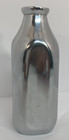 Vtg Retro MCM Handmade Stainless Steel Metal MILK BOTTLE Style VASE JUG Unique