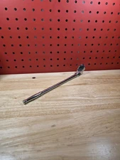 Snap-on Tools TLLF72 1/4" Drive Chrome Extra Long Flex Head Ratchet USA 