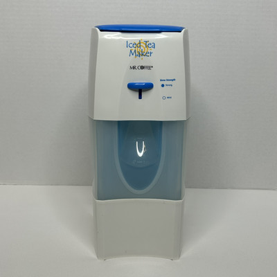 Mr Coffee 3 Quart Iced Tea Maker TM75 Blue With Out Pitcher Tested Works