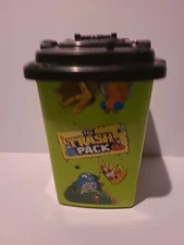 The Trash Pack Rolling Ghostly Garbage Wheelie Can No Figs.