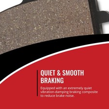 Caltric Brake Pads Replacement For KTM LC4 625 400 640 690 Enduro Models