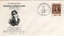 First day cover, Scott #883, Nevin, Mellone 2, Artcraft cachet, 1940