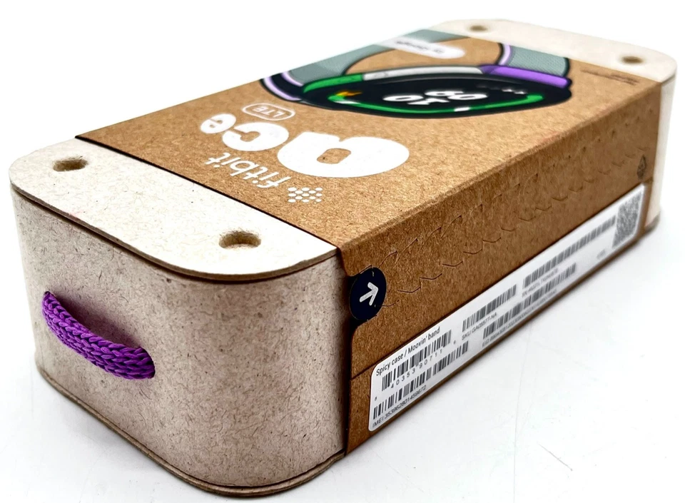 Brand New Fitbit By Google Ace LTE Kids Smartwatch - Spicy Case Movin Band - Image 3 of 4