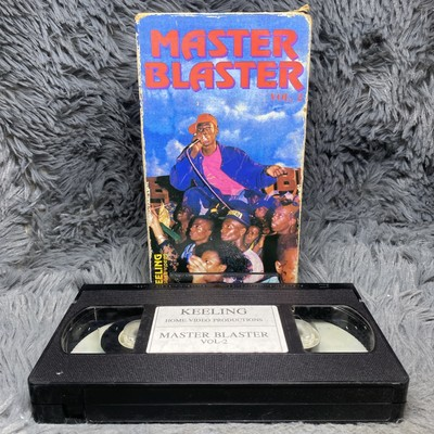 #ad Master Blaster Volume 2 VHS Tape Keeling Home Video Rap Hip Hop Reggae Rare Film $42.49