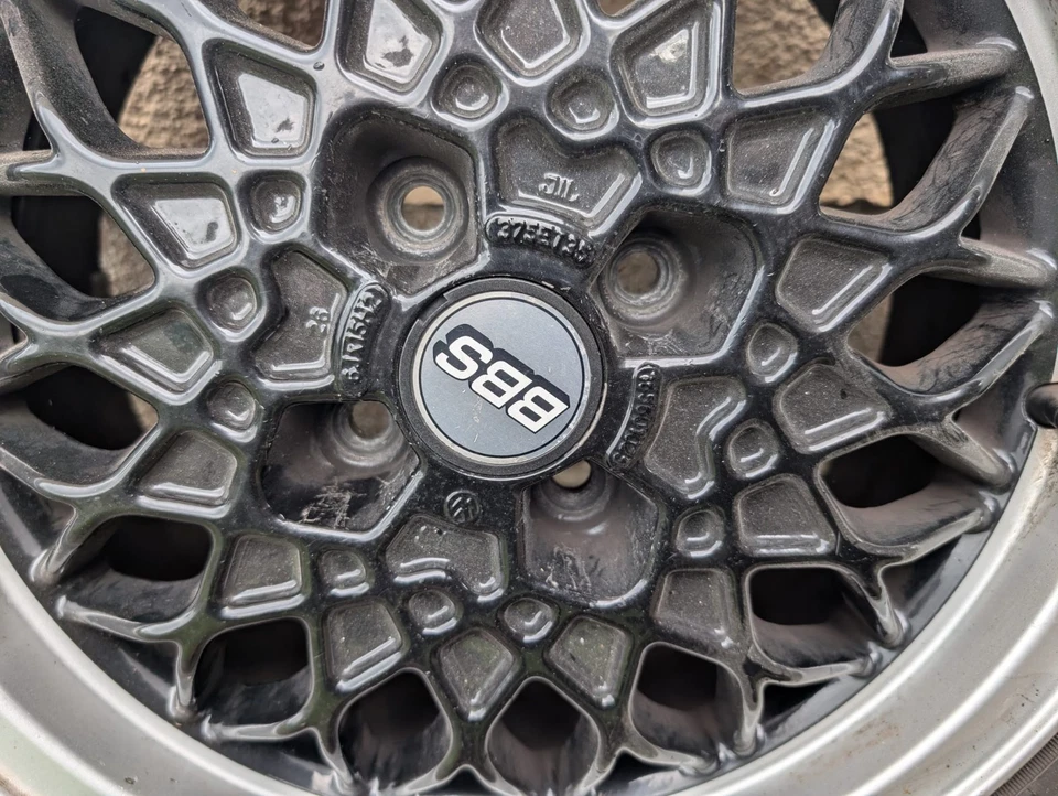 4x VW Golf 2 BBS 375 Alufelge 6Jx15H2 ET35 165601025 - Bild 4 von 4