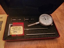 Vintage Central Tool No. 260 Dial Indicator Set Wred Magnetic Base Complete