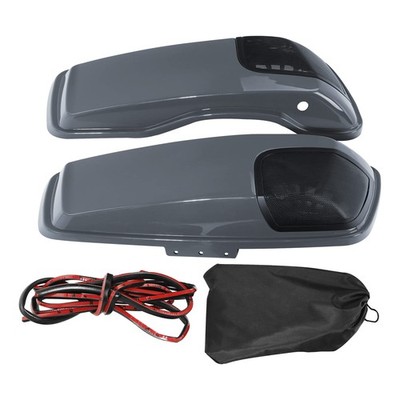 Hard Saddlebags Lids W/ 5'' x 7'' Speaker Cutout Fit For Harley Touring 2014-2024