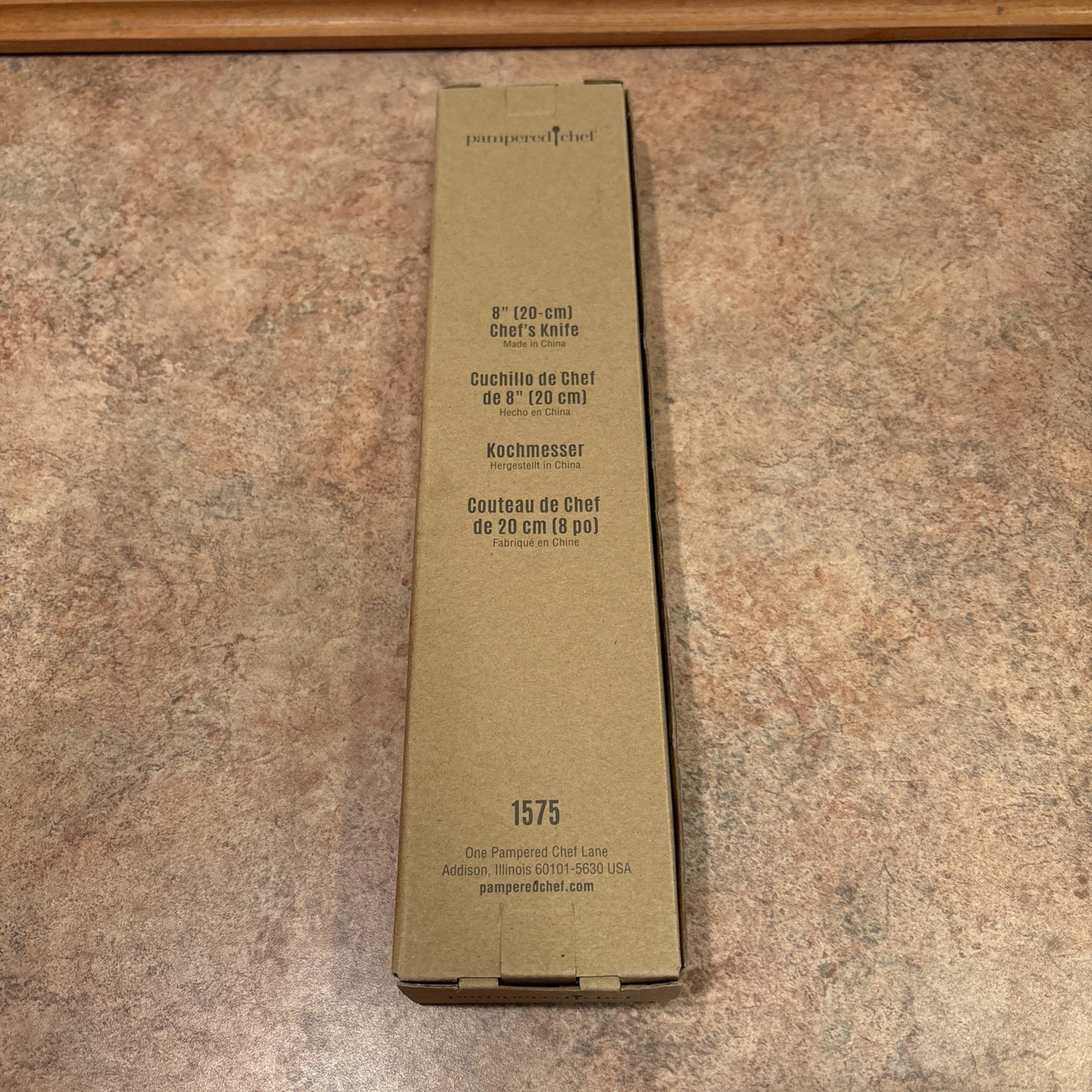 Pampered Chef 8 Inch Chef Knife 1575 Brand New Sealed
