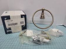 NEW KOHLER K-6817-BV IV Georges Brass Brushed Bronze Bath Towel Ring Open Box