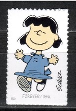 US 2022 Charles M. Schulz (Peanuts) MNH Forever - Scott #5726b — Lucy van Pelt