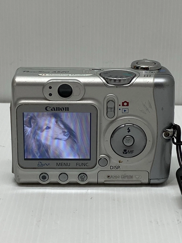 CANON PowerShot A 520 4MP Digital Camera 4xOptical Zoom In Box - Working - Image 4 of 4