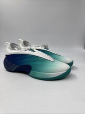 Adidas D.O.N. Issue 7 Basketball Shoes Teal White Blue JR9502 Mens Size 7.5