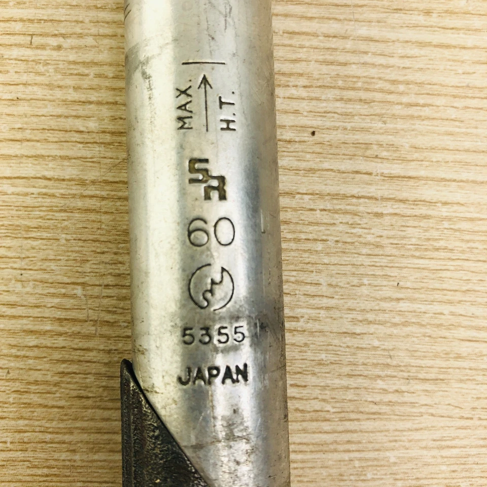 VINTAGE CUSTOM SR 5355 SAKAE BICYCLE 22.2MM STEM 60MM REACH 25.4MM CLAMP 1982 - Image 2 of 4