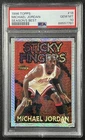 MICHAEL JORDAN PSA 10 1996-97 TOPPS #18 SEASON'S BEST STICKY FINGERS GEM MINT