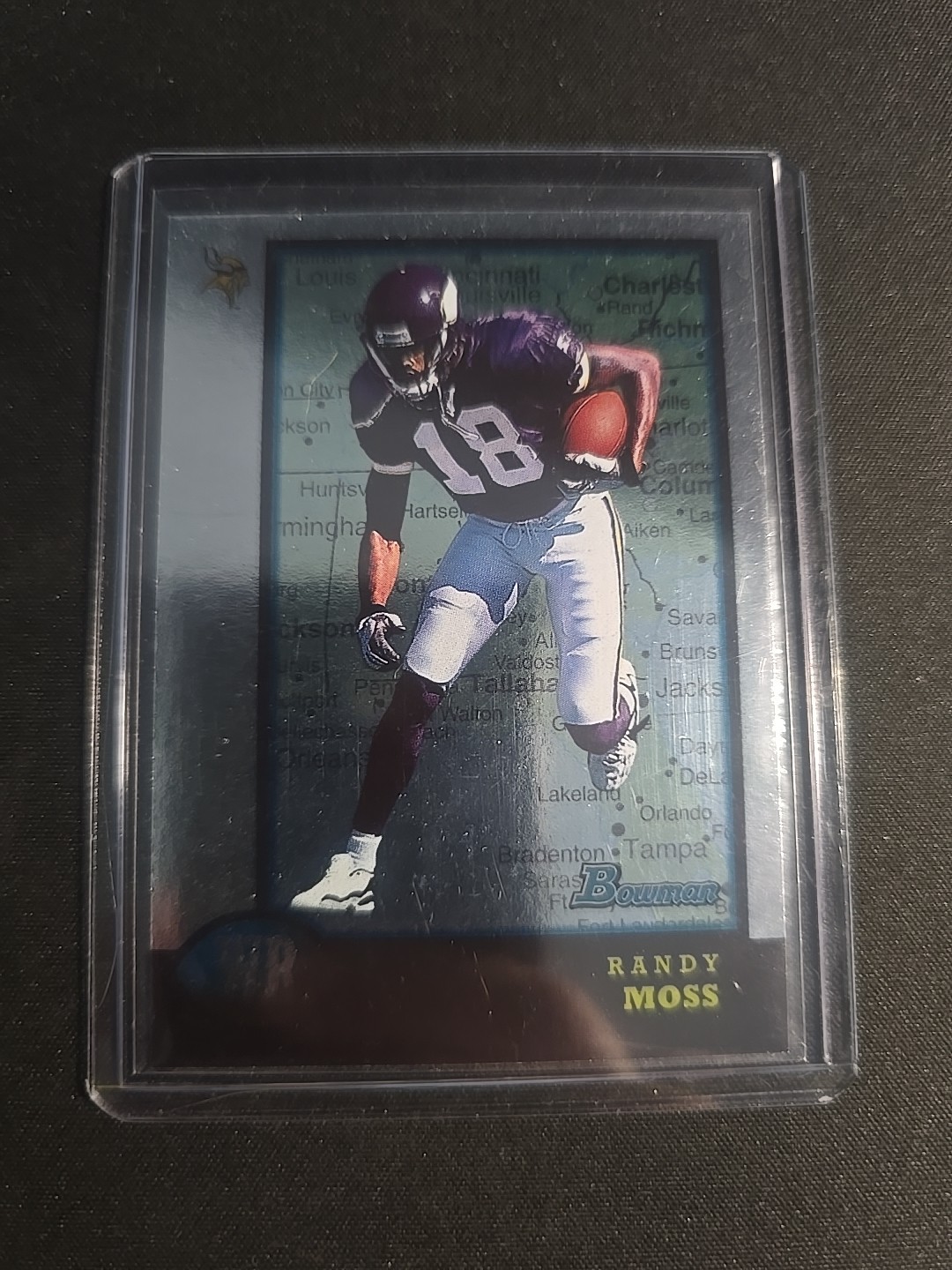 1998 Bowman Chrome - Randy Moss #182 (RC) 