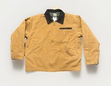Vintage 90s Carhartt 6BLJT Detroit Workwear Jacket Size M Duck Canvas USA J97