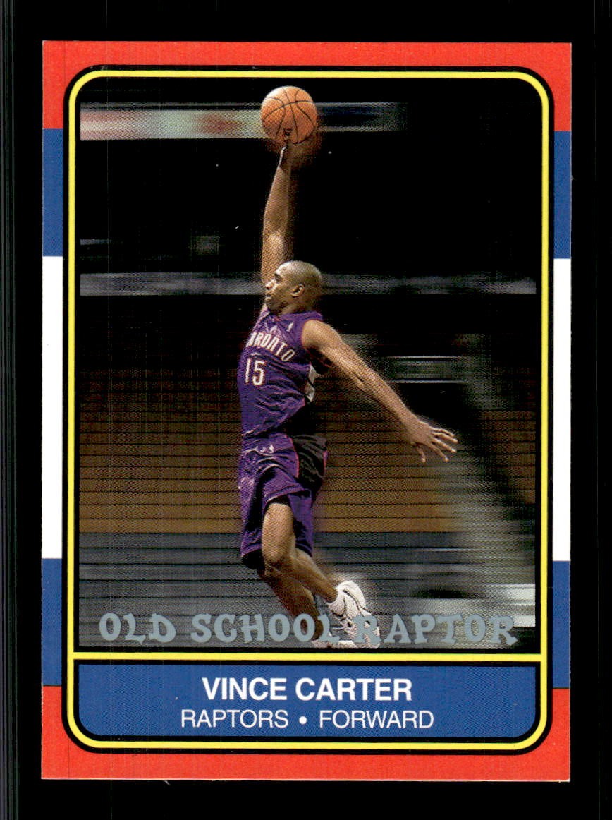 2000-01 Fleer Tradition Vince Carter Vince Carter: Old School Raptor #NNO