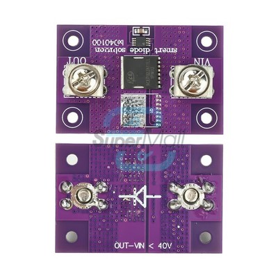 40A 60A Ideal Diode Module No Voltage Limit Anti Backflow Anti Reverse Connect