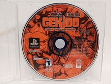 Gekido: Urban Fighters (Sony Playstation 1 PS1, 2000) Disc Only! Tested & Works