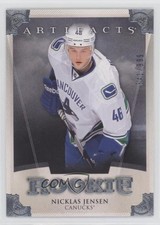 2013-14 Upper Deck Artifacts Rookies 641/999 Nicklas Jensen #185 x6g