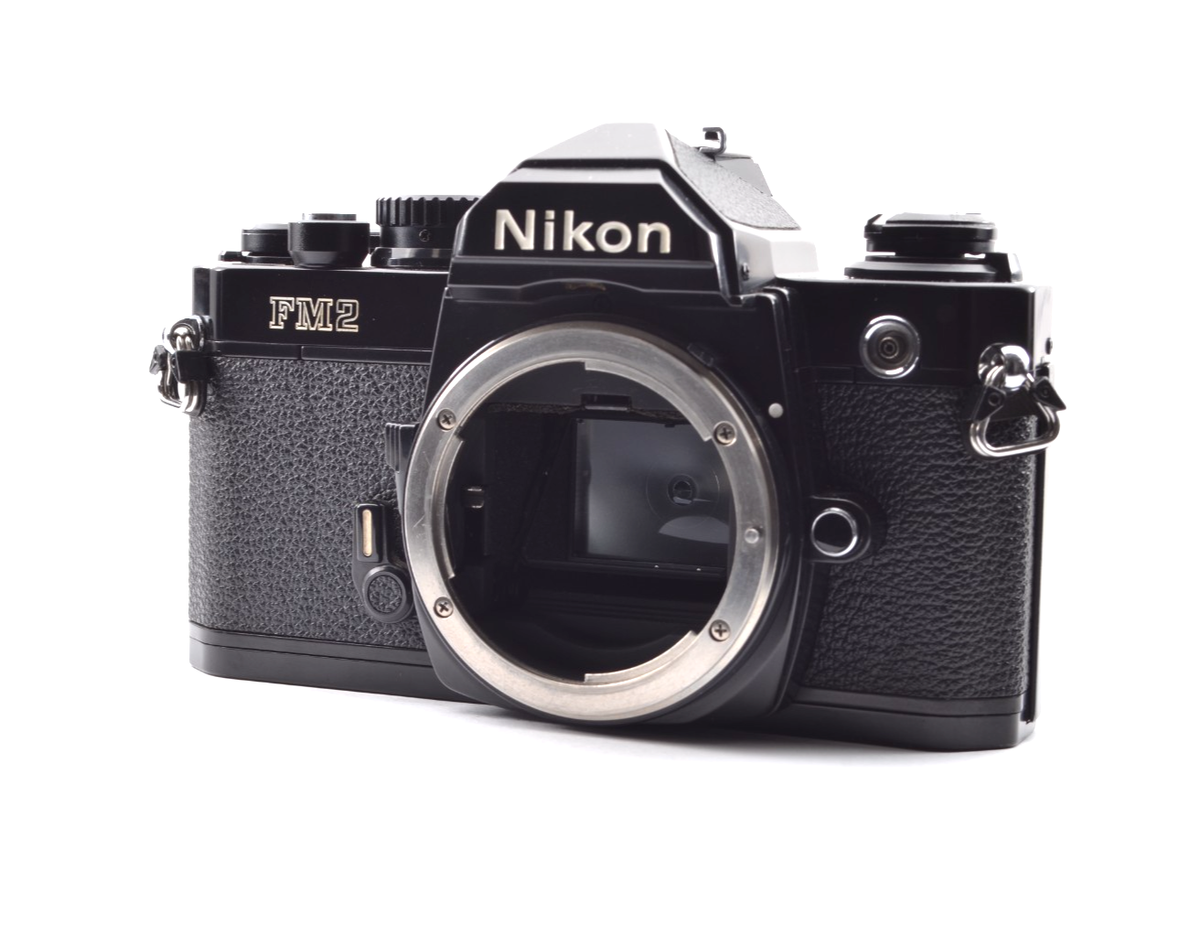 NIKON FM ブラック フィルムカメラ本体 RARE!!!【Top Mint】Nikon New FM2 BLACK Camera with MF-16 From