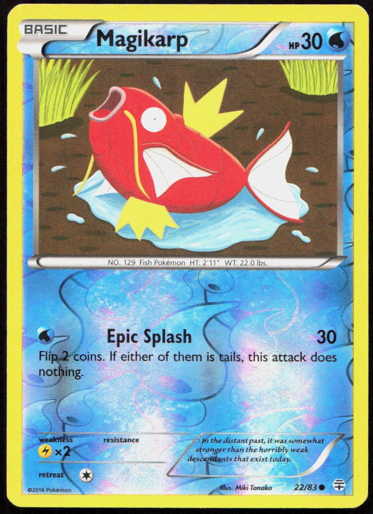 Magikarp Common Generations 22/83 NM