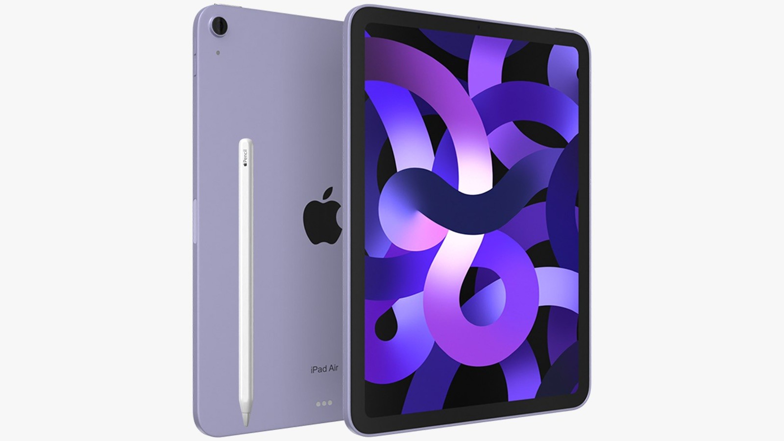 Apple iPad Air 5th Generation, 64GB, Purple (Bundle)