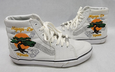 Vans X Cobra Kai Sk8-Hi MIYAGI-DO Karate Kid Sneakers - Mens 8 Womens 9.5