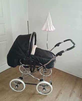 Hesba Condor Coupe Kinderwagen Kombi Retro schwarz Fachhändler, made in Germany - Bild 1 von 4