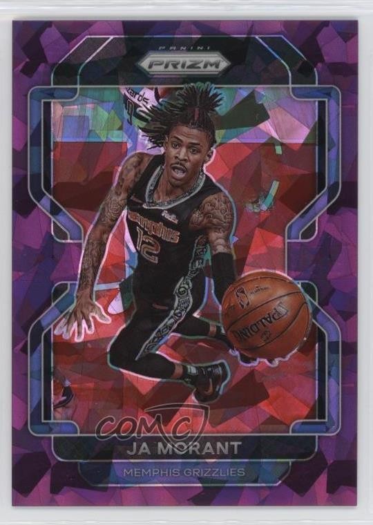 2021-22 Panini Prizm Purple Ice Prizm 17/149 Ja Morant #194 14cm