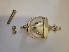 Vintage Solid Brass Door Knocker-Classic Style - 7" Tall x 4" Wide