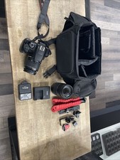 Canon EOS Rebel T6 18.0MP Digital SLR DSLR Camera W/efs 18-55mm Lense,75-300 Len